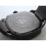 Versace Dylos Chronograph Black Dial Black Rubber Strap Watch for Men - VQC020015 Authentic Buy Shop Now