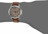 Fossil Grant Chronograph Brown Dial Brown Leather Strap Watch for Men - FS5214 Authentic Buy Shop Now