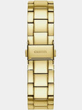 Guess Solar Chronograph Diamonds White Dial Gold Steel Strap Watch for Women - W1069L2 Authentic Buy Shop Now