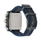 Gucci Coupe Chronograph Blue Dial Two Tone NATO Strap Watch for Men - YA131203 Authentic Buy Shop Now