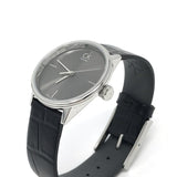 Calvin Klein Accent Black Dial Black Leather Strap Watch for Women - K2Y2Y1C3 Authentic Buy Shop Now