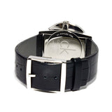 Calvin Klein Accent Black Dial Black Leather Strap Watch for Men - K2Y2X1C3 Authentic Buy Shop Now