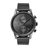 Hugo Boss Navigator Grey Dial Grey Mesh Bracelet Watch for Men - 1513674 Authentic Buy Shop Now