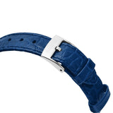 Swarovski Passage Moon Phase Blue Dial Blue Leather Strap Watch for Women - 5613320 Authentic Buy Shop Now