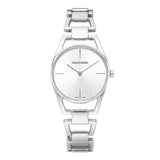 Calvin Klein Dainty Silver Dial Silver Steel Strap Watch for Women - K7L23146 Authentic Buy Shop Now