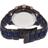 Fossil Nate Chronograph Blue Dial Two Tone Steel Strap Watch for Men - JR1494 Authentic Buy Shop Now
