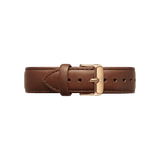 Daniel Wellington Iconic Chronograph Blue Dial Brown Leather Strap Watch For Men - DW00100639 Authentic Buy Shop Now