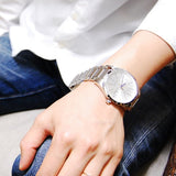 Calvin Klein Bold Silver Dial Silver Steel Strap Watch for Men - K2246120 Authentic Buy Shop Now