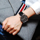 Calvin Klein City Grey Dial Black Leather Strap Watch For Men - K2G21107 Authentic Buy Shop Now