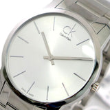 Calvin Klein City Silver Dial Silver Steel Strap Watch for Men - K2G21126 Authentic Buy Shop Now