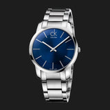Calvin Klein City Blue Dial Silver Steel Strap Watch for Men - K2G2114N Authentic Buy Shop Now