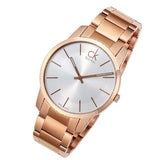 Calvin Klein City White Dial Rose Gold Steel Strap Watch for Men - K2G21646 Authentic Buy Shop Now