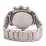 Calvin Klein City Chronograph Black Dial Silver Steel Strap Watch for Men - K2G2714X Authentic Buy Shop Now
