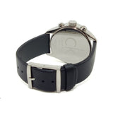 Calvin Klein Masculine Chronograph White Dial Black Leather Strap Watch for Men - K2H27120 Authentic Buy Shop Now