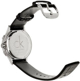 Calvin Klein Skirt Chronograph Black Dial Black Leather Strap Watch for Men - K2U291C1 Authentic Buy Shop Now