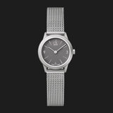 Calvin Klein Minimal Grey Dial Silver Mesh Bracelet Watch for Women - K3M53154 Authentic Buy Shop Now
