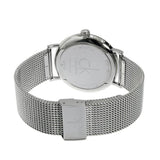 Calvin Klein Surround Silver Dial Silver Mesh Bracelet Watch for Men - K3W21126 Authentic Buy Shop Now