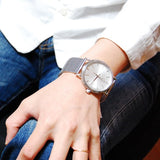 Calvin Klein Surround Silver Dial Silver Mesh Bracelet Watch for Men - K3W21126 Authentic Buy Shop Now
