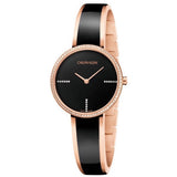 Calvin Klein Seduce Black Dial Two Tone Steel Strap Watch for Women - K4E2NX1S Authentic Buy Shop Now