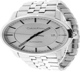 Calvin Klein Infinity Automatic Silver Dial Silver Steel Strap Watch for Men - K5S34146 Authentic Buy Shop Now
