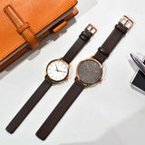 Calvin Klein Even Grey Dial Brown Leather Strap Watch for Women - K7B216G3 Authentic Buy Shop Now