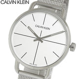 Calvin Klein Even Quartz White Dial Silver Steel Strap Watch for Women - K7B21126 Authentic Buy Shop Now