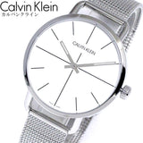Calvin Klein Even Quartz White Dial Silver Steel Strap Watch for Women - K7B21126 Authentic Buy Shop Now