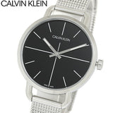 Calvin Klein Even Black Dial Silver Mesh Bracelet Watch for Women - K7B23121 Authentic Buy Shop Now