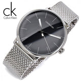 Calvin Klein High Noon Black Dial Silver Mesh Bracelet Watch for Men - K8M21121 Authentic Buy Shop Now