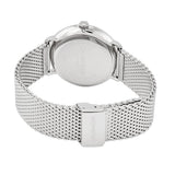 Calvin Klein White Dial Silver Mesh Bracelet Watch for Women - K8M21126 Authentic Buy Shop Now