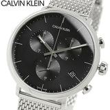 Calvin Klein High Noon Chronograph Black Dial Silver Mesh Bracelet Watch for Men - K8M27121 Authentic Buy Shop Now