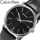 Calvin Klein Posh Black Dial Black Leather Strap Watch for Men - K8Q311C1 Authentic Buy Shop Now