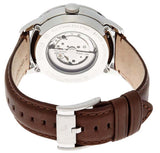 Fossil Pilot 54 Automatic Cream Dial Brown Leather Strap Watch for Men - ME3119 Authentic Buy Shop Now