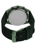 Michael Kors Accelerator Chronograph Green Dial Green Nylon Strap Watch for Men - MK9144 Authentic Buy Shop Now