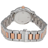 Marc Jacobs Roxy White Dial Two Tone Steel Strap Watch for Women - MJ3553 Authentic Buy Shop Now