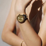 Movado Bold Gold Dial Gold Steel Strap Watch for Women - 3600323 Authentic Buy Shop Now