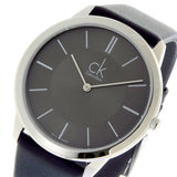 Calvin Klein Minimal Black Dial Black Leather Strap Watch for Men - K3M211C4 Authentic Buy Shop Now