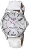 Tissot Chemin Des Tourelles Powermatic 80 Lady White Dial White Leather Strap Watch For Women - T099.207.16.116.00 Authentic Buy Shop Now