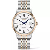 Longines Record Automatic 18K Pink Gold Watch for Men - L2.821.5.11.7 Authentic Buy Shop Now