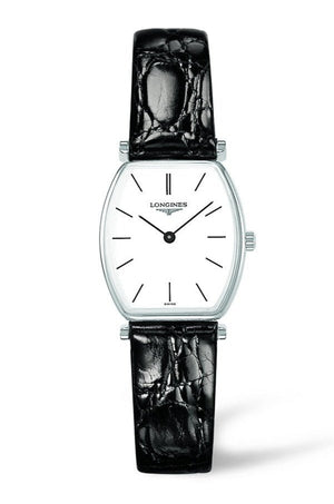 Longines La Grande Classique de Longines Tonneau 22 Watch for Women - L4.205.4.12.2 Authentic Buy Shop Now