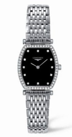 Longines La Grande Classique de Longines Black Dial Silver Mesh Bracelet Watch for Women - L4.288.0.58.6 Authentic Buy Shop Now