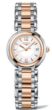Longines PrimaLuna Quartz White Dial Two Tone Steel Strap Watch for Women - L8.110.5.16.6 Authentic Buy Shop Now