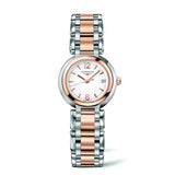 Longines PrimaLuna Quartz White Dial Two Tone Steel Strap Watch for Women - L8.110.5.16.6 Authentic Buy Shop Now