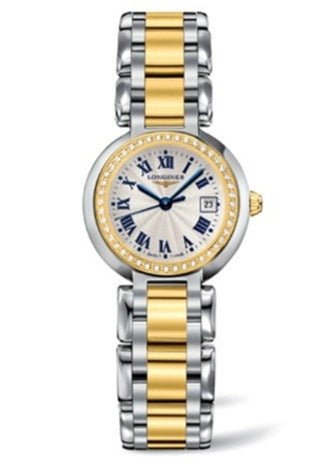 Longines PrimaLuna Quartz Diamond Lady 26.5mm Watch for Women - L8.110.5.95.6 Authentic Buy Shop Now