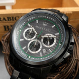 Maserati Royale Chronograph Black Dial Black Steel Strap Watch For Men - R8873637004 Authentic Buy Shop Now