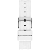 Guess Glitz Pride Limited Edition White Dial White Rubber Strap Watch for Women - GW0407L4 Authentic Buy Shop Now