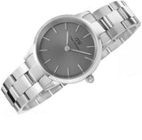 Daniel Wellington Link Grey Dial Silver Steel Strap Watch For Men - DW00100328 Authentic Buy Shop Now