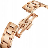 Daniel Wellington Iconic Link Grey Dial Rose Gold Steel Strap Watch For Women - DW00100332 Authentic Buy Shop Now