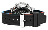 Tommy Hilfiger Bank Quartz Black Dial Black Rubber Strap Watch for Men - 1791724 Authentic Buy Shop Now