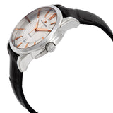 Maurice Lacroix Pontos Silver Dial Black Leather Strap Watch For Men - PT6148-SS001-131 Authentic Buy Shop Now